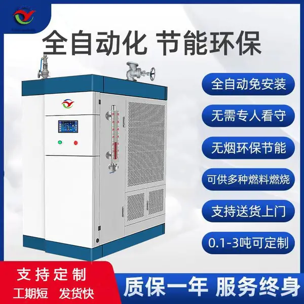 升级款蒸汽发生器 燃气蒸汽锅炉 工业养护节能蒸汽机 防干烧