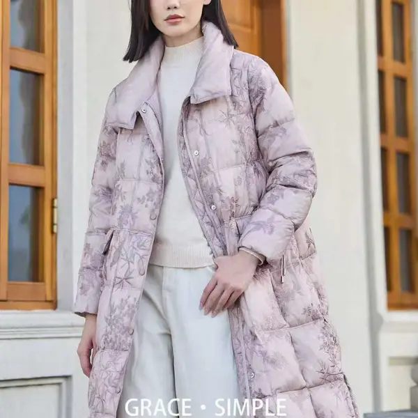 歌蒂雅诗品牌羽绒服 短款百搭通勤 专柜撤柜批发货源
