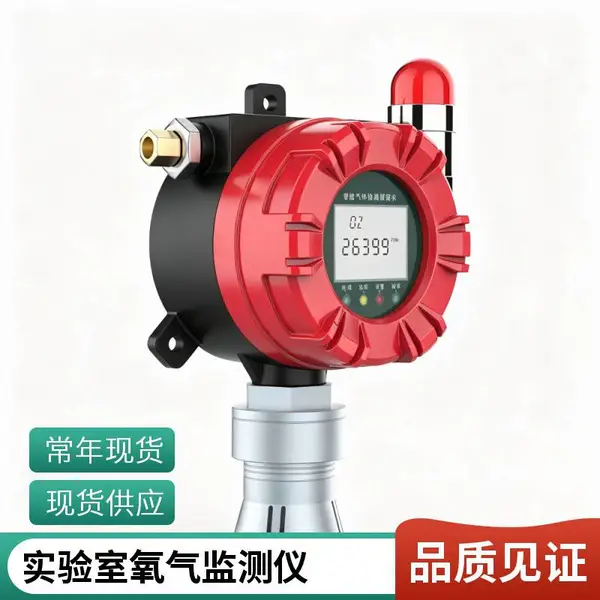 固定式氧气检测仪 带报警功能 氧气浓度变送器 智能传感器探头