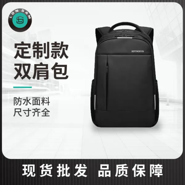 龙晟供应双肩包 非标定 制电脑双肩包大容量防水商务双肩包