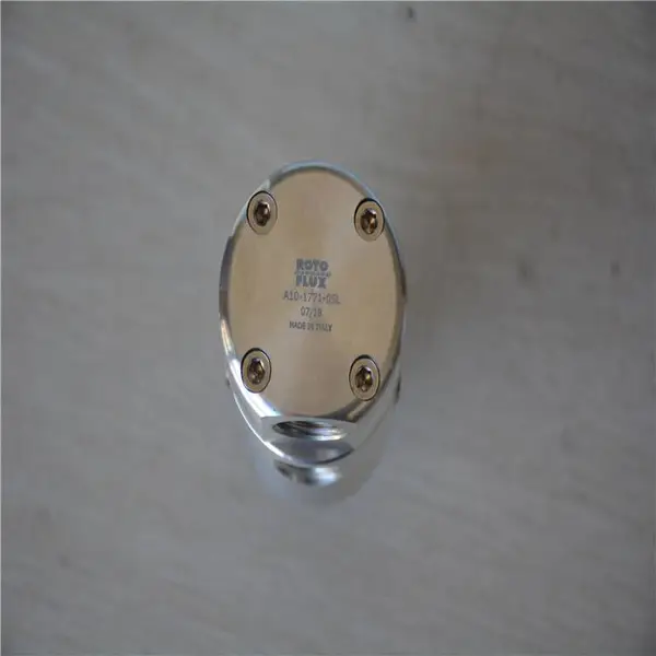 ROTOFLUX高转速90°旋转接头A10-1301-04R压力40bar耐温195°C转数10000