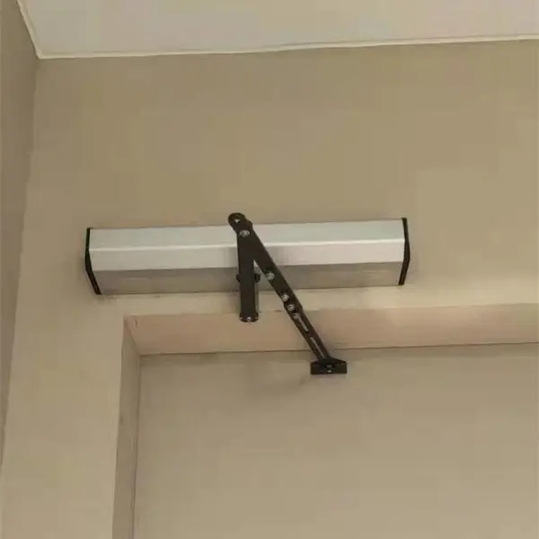 西安侧装自动开门机咸阳90度曲臂式平开门电机宝鸡电动闭门器渭南智能小区防水门禁