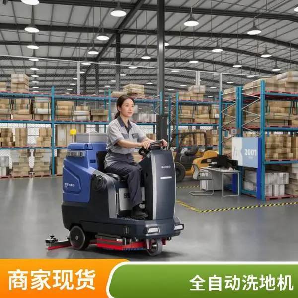 驾驶式洗地机 工业全自动洗拖吸干一体 GMP工厂车间洁净车间