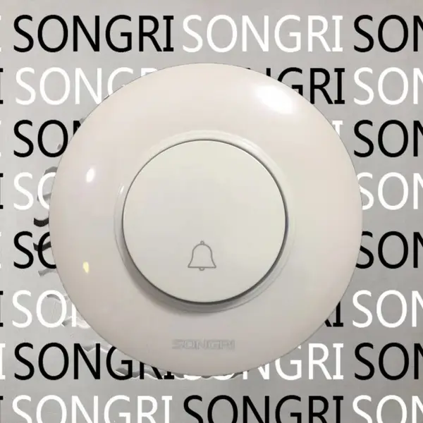 上海松日SONGRI 出口CE86型铃按钮 墙壁门铃开关