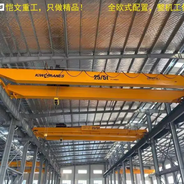 恺文起重机厂智能行车5吨低净空电动葫芦欧式单梁跨度定制