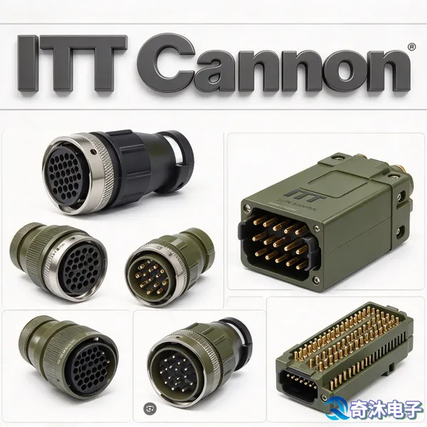 ITT Cannon CA3101E32-7S-B-03 航空连接器 信号低衰 原厂代理