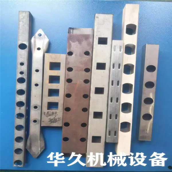 双工位角度机华久机械厂家直销 角钢折90度框架 一次成型
