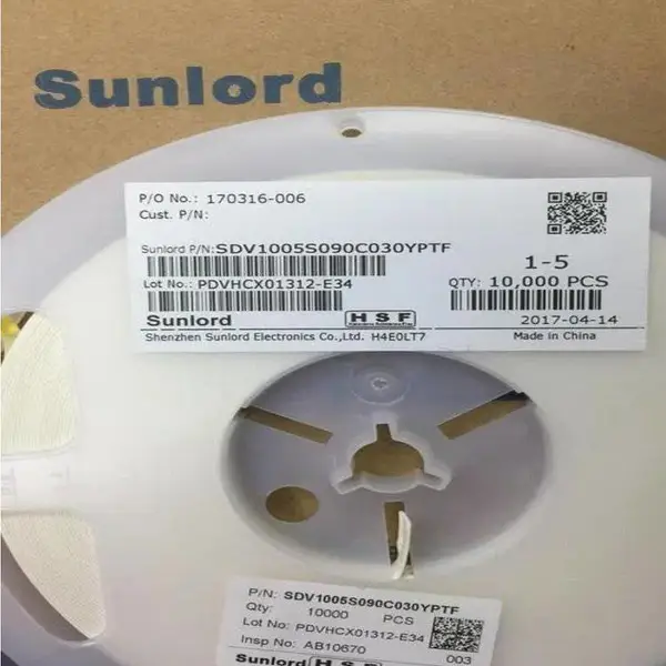 供应Sunlord顺络压敏电阻