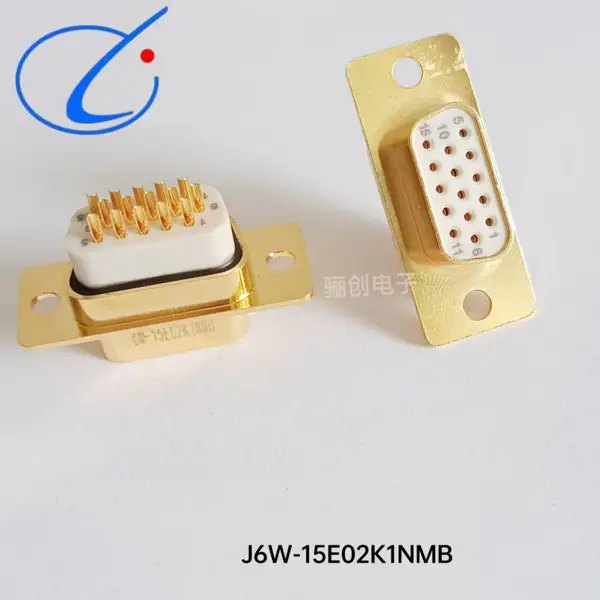 J6W系列矩形连接器J6W-15A01K1NMB 插头插座航空接插件拍前咨询