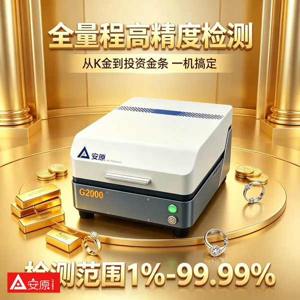 安原仪器牌G2000工业级台式贵金属分析仪全封闭防辐射贵金属回收商