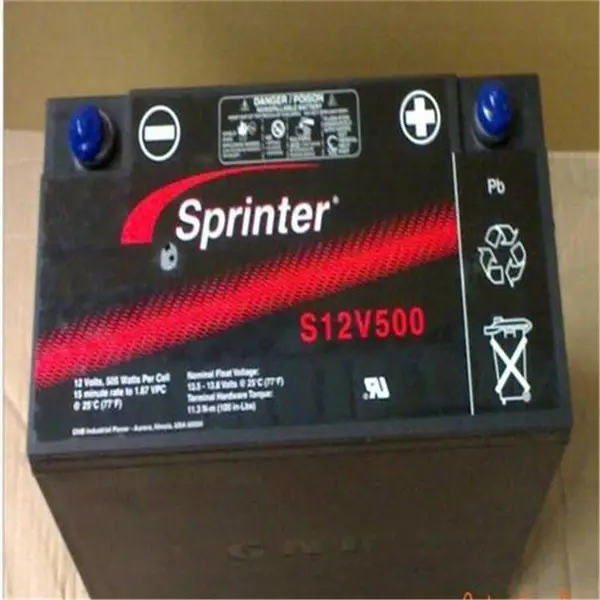 ����GNB���� Marathonϵ�� XL12V50 12V50.4AH�Ծɻ��»�������