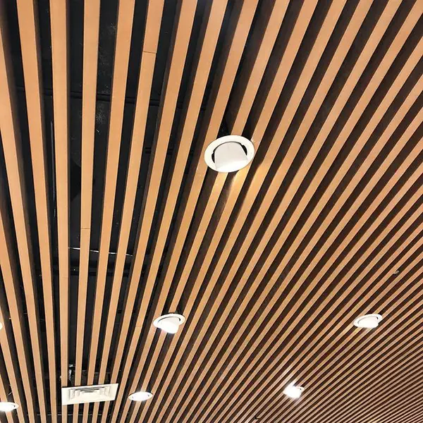 丽江铝方通 转印木纹方通 50X50铝方通