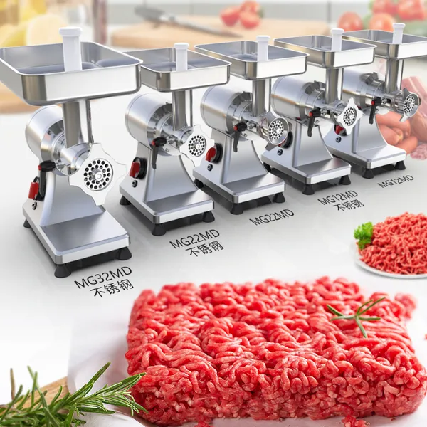 山崎商用绞肉机 MG32MD台式绞肉碎肉机 32型绞肉馅机灌肠机