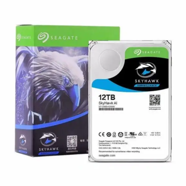 希捷ST12000VE0008 12TB 酷鹰 企业安防监控录像机械硬盘