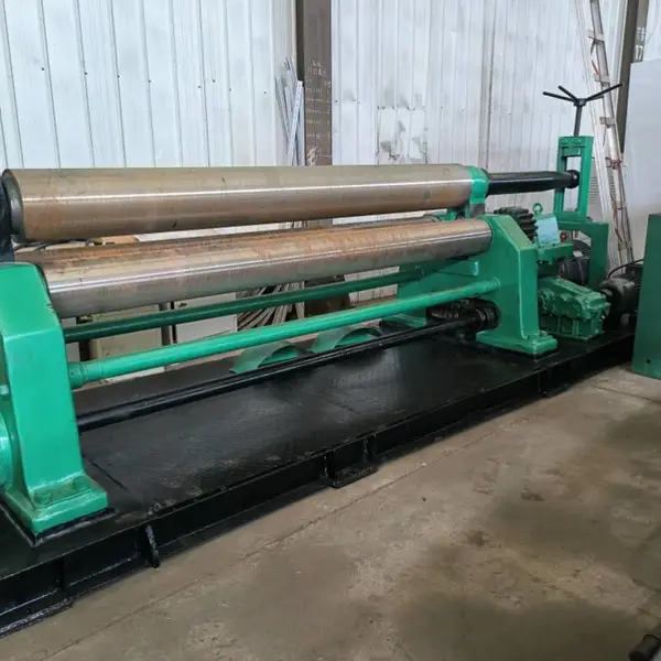 二手卷板机出售出租 工地卷圆机加工租赁 多型号卷板机现货