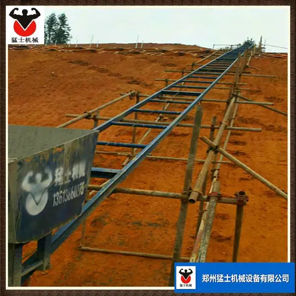 供应猛士建筑爬山虎上料机 斜坡防护送料机 框架填空提升机 纯铜电机