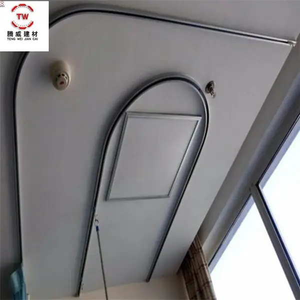 河北腾威U型输液轨道 不锈钢输液吊杆 L型隔帘吊轨