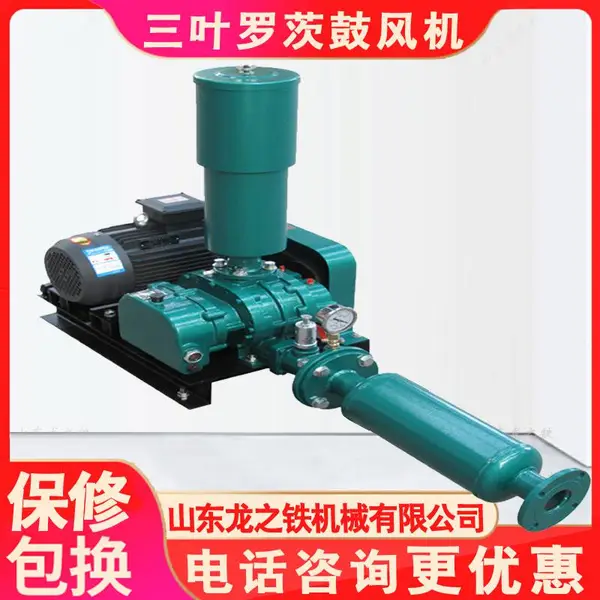 孝感市输送塑料颗粒用罗茨风机 DN200口径罗茨风机 气力输送系统成套设备