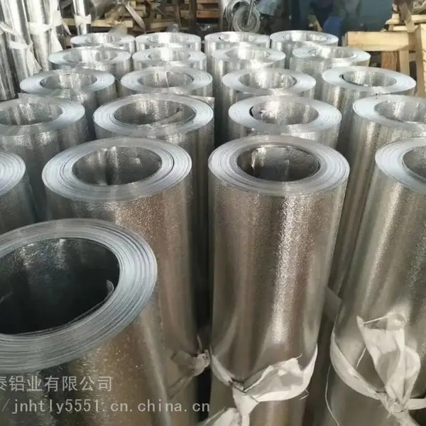 山东厂商供应 保温管道用铝卷 铝皮 1060-H24保温铝卷