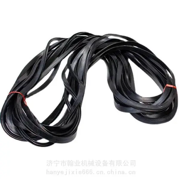 水泥管胶圈 三角形混凝土管道密封圈 黑色大直径排水管胶圈