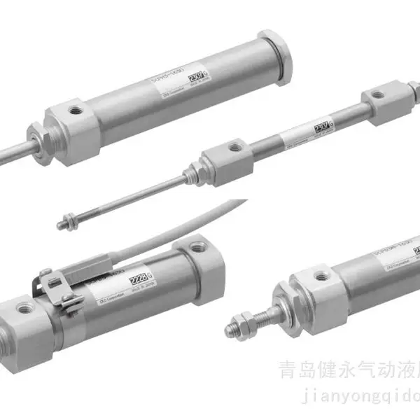 SAMIN 小型圆筒气缸 SCPD3 SCPD3-C/D/F/M/O/T 迷你微型气缸