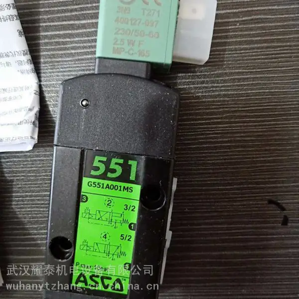 ASCO 二通式531系列 SCG531C002MS 电磁脉冲阀 有货
