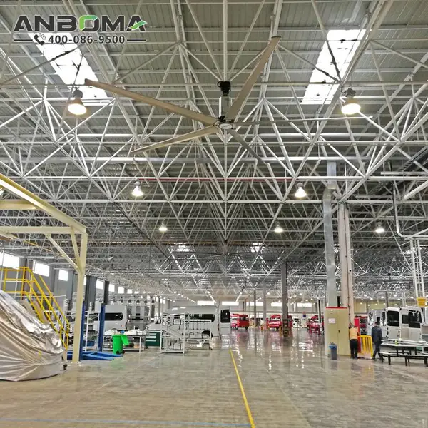 蚌埠永磁大型工业风扇,凤阳直径7.3米HVLS风扇 车间通风降温