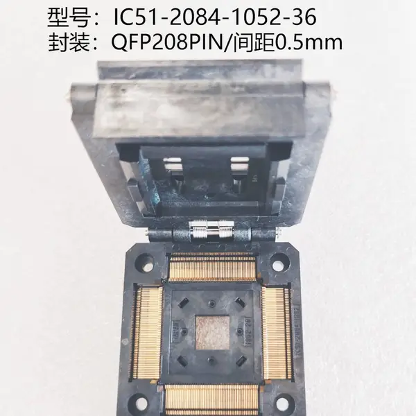 YAMAICHI 进口原装 QFP封装 IC51-2084-1052-36测试座 老化座Socket