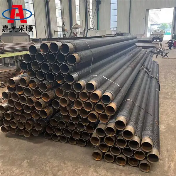 嘉奥 高频焊螺旋翅片管散热器 烘箱加热管DN250-273mm国标