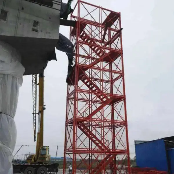 桥梁施工3m*2m*2m安全梯笼租赁销售回收