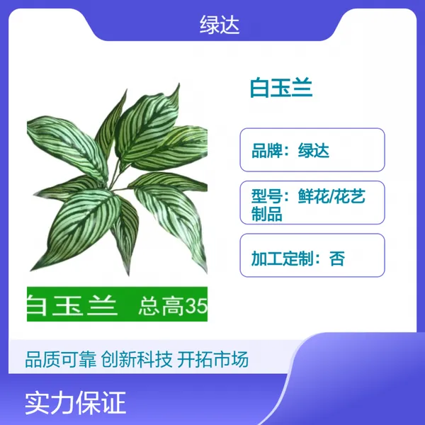 商场衣服店铺门头仿真花艺制品白玉兰/黄玉兰内饰壁挂塑料假花草