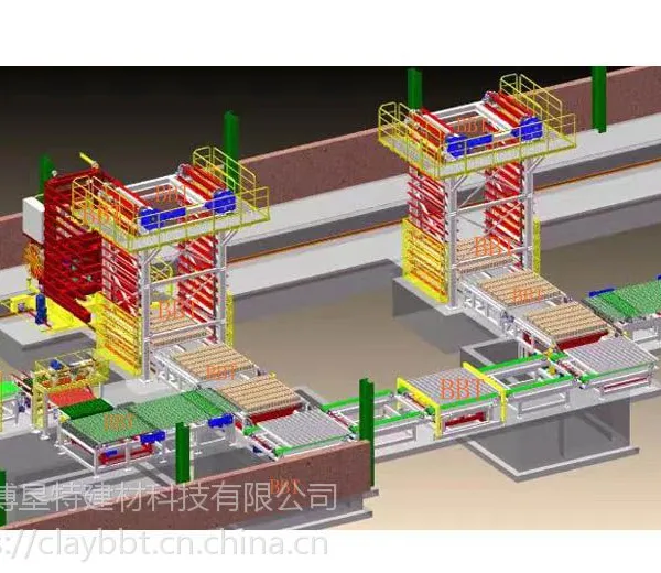 砌块砖自动化项目二次码烧室式单层干燥室隧道窑技术