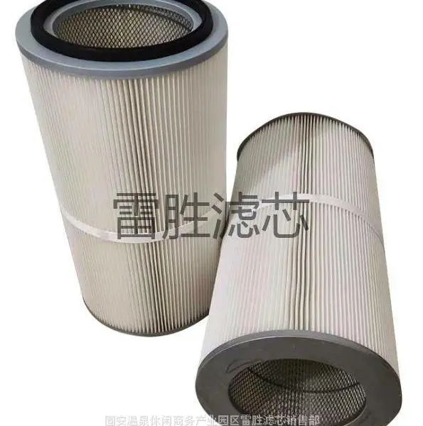 喷涂设备除尘滤筒 六耳快拆除尘滤筒定制 雷胜 规格较多
