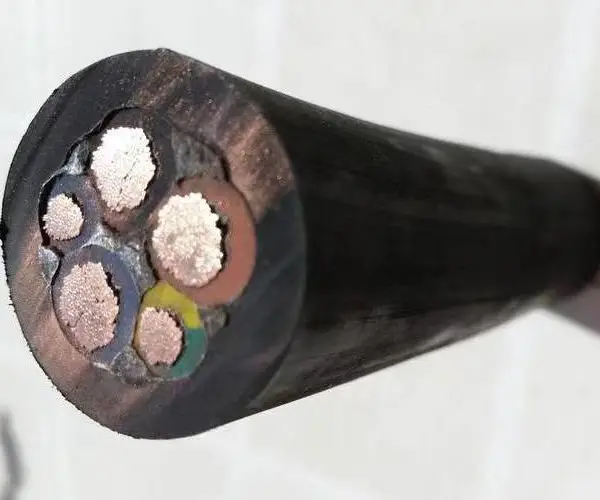 上海起帆牌(YC)橡套软电缆3*16+2*6 mm 额定电压450/750V,无氧铜杆