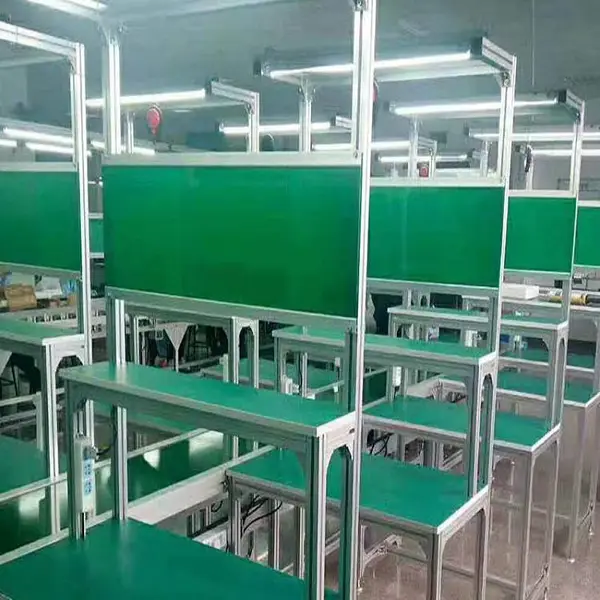 博萃制造2025款皮带输送独立工作台装配流水线生产线设备