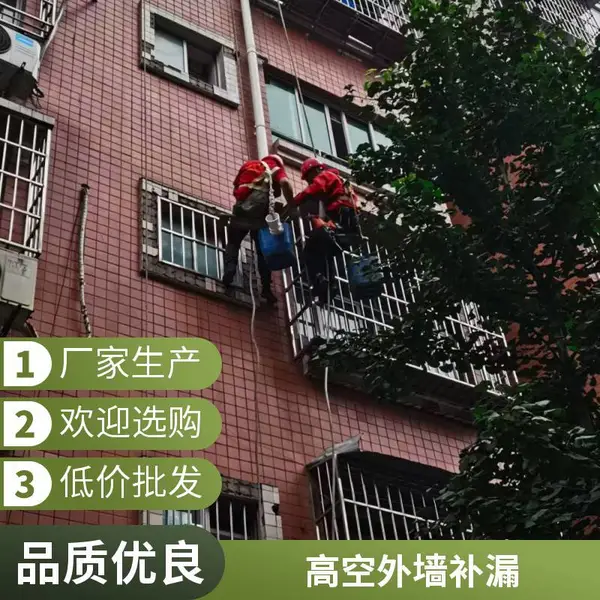重庆涪陵区写字楼外墙维修 外墙漏水处理 高空外墙排危 持证施工免费勘察