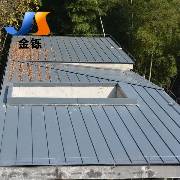 铝镁锰屋面系统设计制作安装 铝镁锰双锁边金属屋面系统