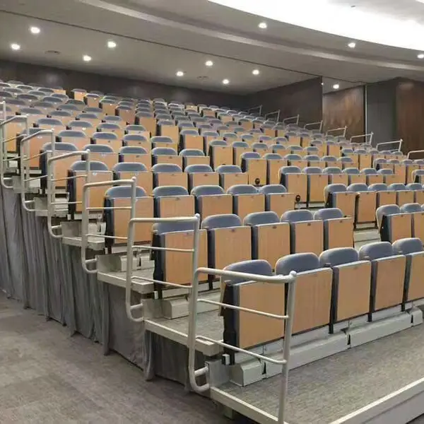 室内电动伸缩看台 手动看台座椅室外 体育场馆移动看台