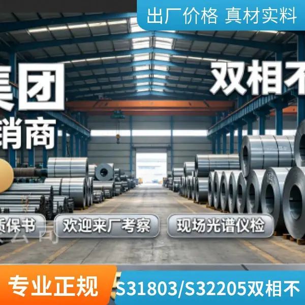 厂供2205双相不锈钢棒材 S32205 海水工程用双相钢圆棒 可车光磨光 非标定制