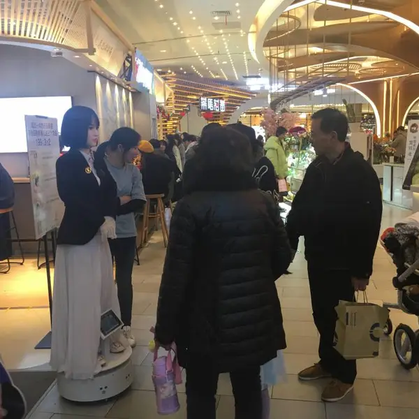 风口致富产品迎宾服务机器人招商代理加盟