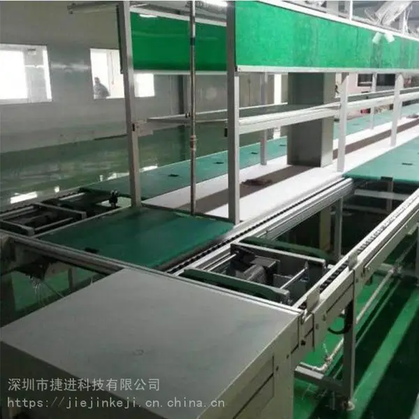 超声波清洗设备自动组装线全顶升平移出板接驳台工装倍速链检测线
