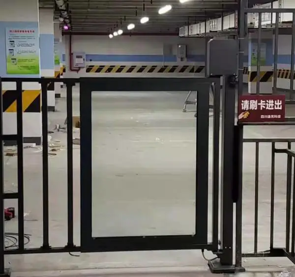 深圳小区人行通道电动门改造 小区智能门 人脸识别智能开门系统