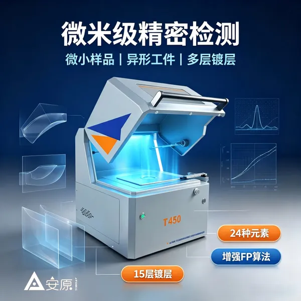 安原仪器T450型镀层测厚仪高性能SDD探测器高分辨率