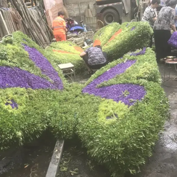 工厂定制人物工艺品绿植仿真花仿真树子都可以制作工艺品