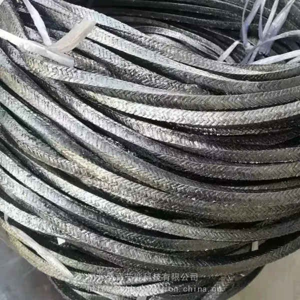 20*20高压柔性石墨盘根 不锈钢丝柔性石墨盘根陶瓷纤维带