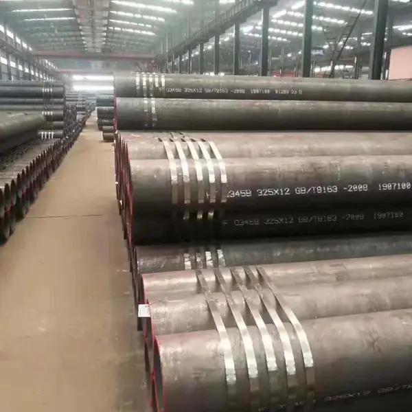包钢16Mn合金管件 Q345B合金管无缝管Q355B机械制造用管Q355B钢管规格