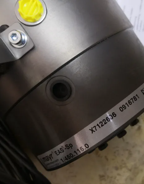 供应MAYR 离合器 EAS-Sp S/N:K3119929 Art-Nr:0916781
