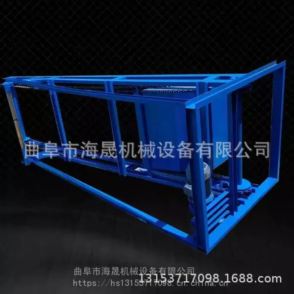 广汉市冷冻猪肉牛肉不锈钢单斗提升机 海晟订做翻斗式上料提升机