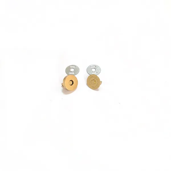 14MM滚浅金色普通磁钮