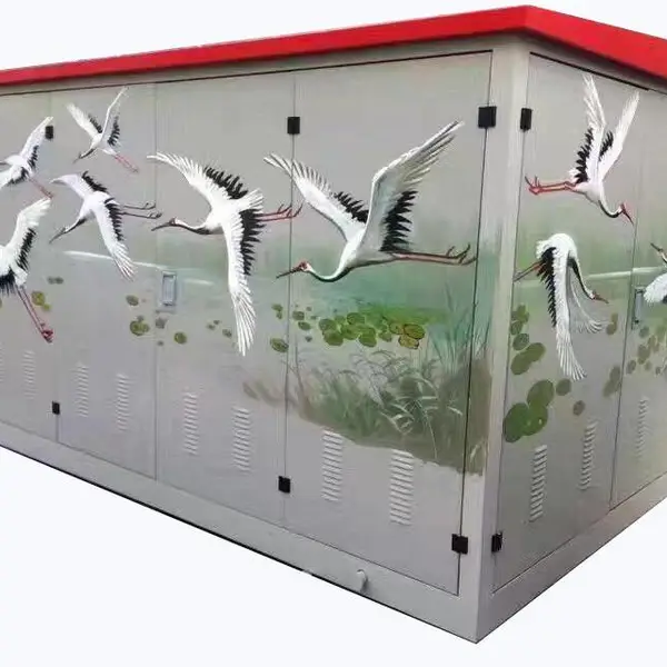 沪开博能/10KV箱式变电站-YB系列200-1600A欧式箱变/可提供景观式